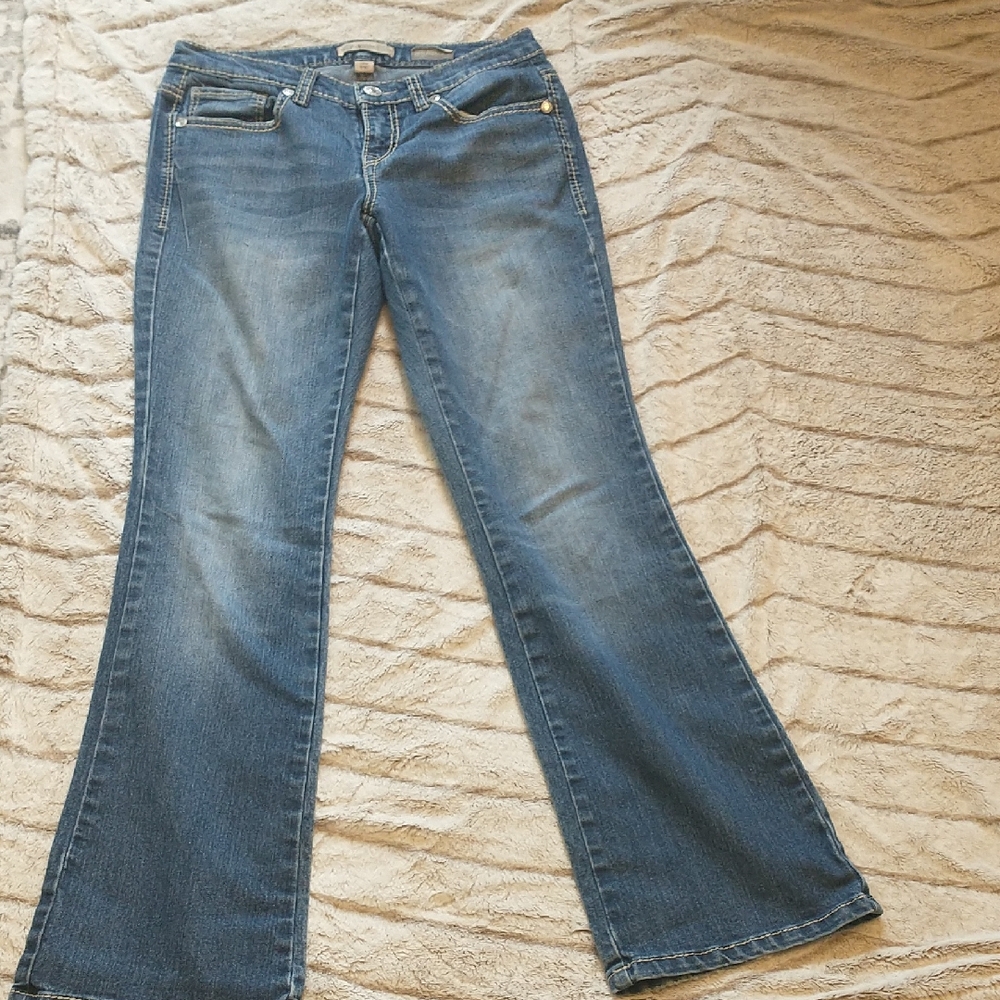 Nine West Blue Flare Women's Jeans